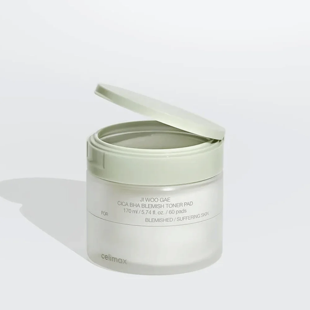 Ji Woo Gae Cica BHA Blemish Toner Pad (60 pads) - Image 2